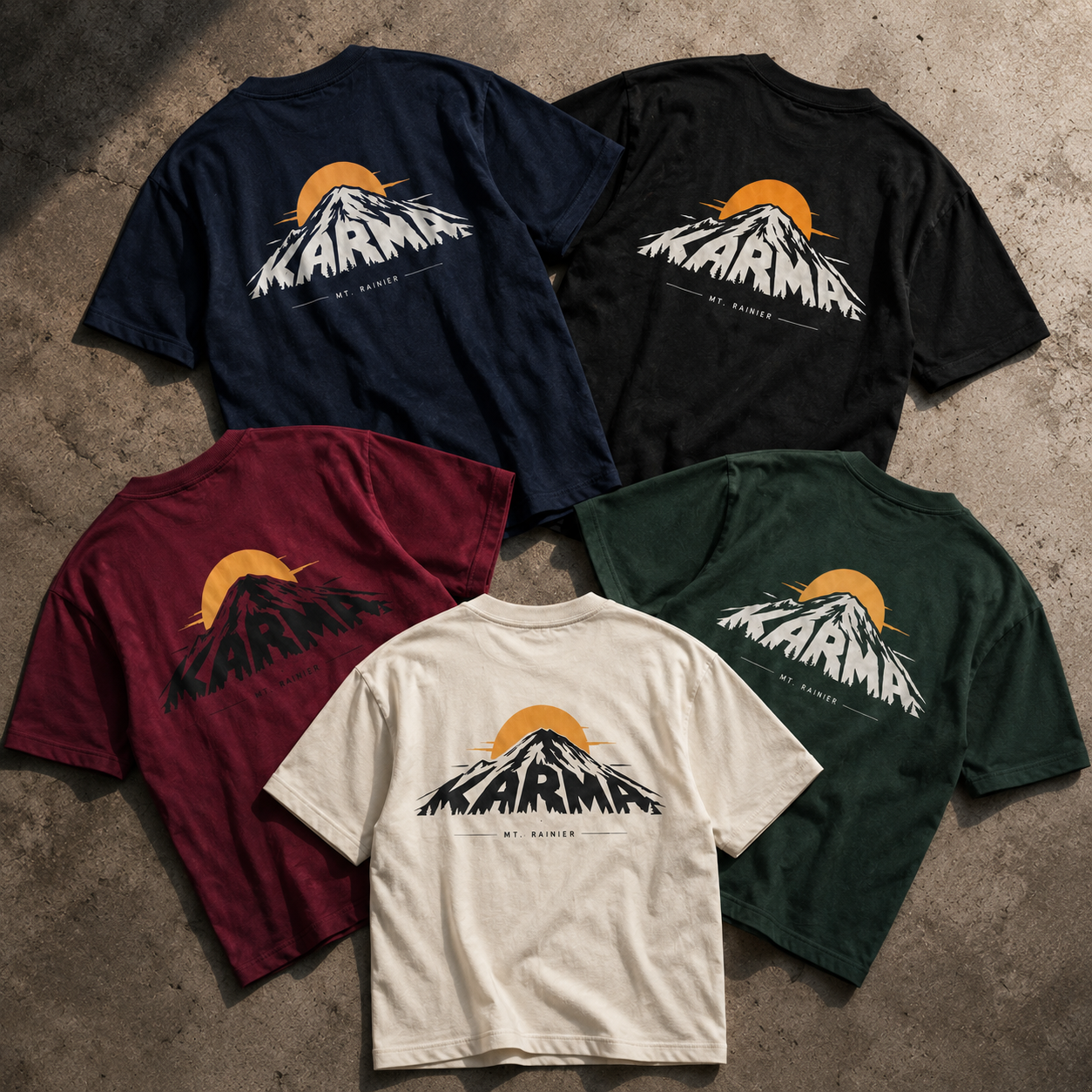 KARMA Mt. Rainier Heavyweight T-Shirt